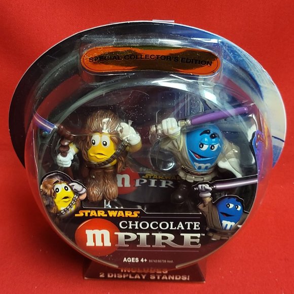 Star Wars Chocolate Mpire Special Collectors Ed Mace Windu and Chewbacca M&Ms 20 - Picture 4 of 10